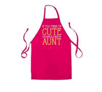 If You Pensare I'M Carino, See My Zia - Unisex Bambini Grembiule - Auntie Love