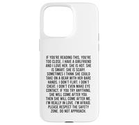 If You’re Reading This You’re Too Close Custodia per iPhone 15 Pro Max