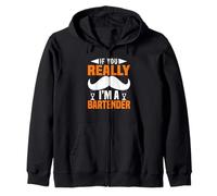 If You Really I Am A Bartender Funny Bartending Alcoholic Felpa con Cappuccio