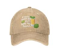 If You're Gonna Be Salty Bring The Tequila Cappello Hiphop Moda Cappello Trucker Morbida Cappelli Golf per Amico Uomo Caccia