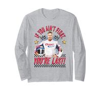 If You're Not First You're Last Checkerboard Racing Movie Maglia a Manica