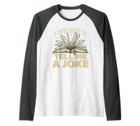 If You're Reading This Tell Me A Joke Giochi di Parole Maglia con Maniche Raglan