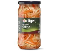 Ifa Eligés Insalata Cinese con Germogli di Soia e Verdure, Vasetto in Vetro, 190g Peso Sgocciolato, Confezione da 3