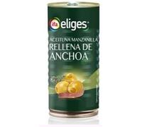 Ifa Eliges Olive Manzanilla Ripiene di Acciuga, Peso Sgocciolato 600 g, Confezione da 2