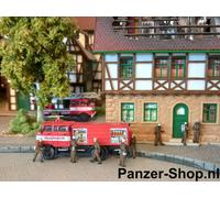 IFA W50, TLF-16 Veicolo Antincendio, Feuerwehr Camion, Scala N, 1:160, Incolore