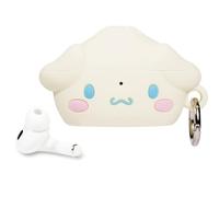 iFace AirPods Pro 2 Case [Hello Kitty and Friends] - [Steamed Bun Series] Silicone Protective Cover [Carabiner Clip Included] [Wireless Charging Compatible] - Cinnamoroll