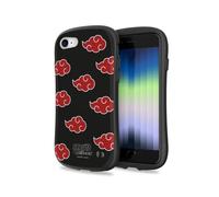 iFace Naruto Shippuden - Custodia di prima classe per iPhone SE 2022/2020 e iPhone 8/7 (4,7 pollici), custodia protettiva antiurto a doppio strato (guscio rigido con paraurti) - Akatsuki