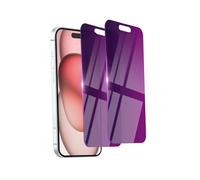 Ifaeveus Confezione da 2 pellicole protettive per la privacy per iPhone 15, in vetro temperato per iPhone 15 da 6,1 pollici, anti-spia, anti-luce blu, protezione per gli occhi, antigraffio, copertura