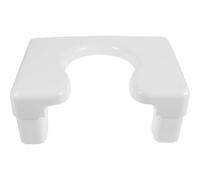 IFANLANDOR Sedile Wc Multifunzionale in PP Resistente, Sgabello per Bagno con Telaio Semplice, Supporto per Anziani e Utenti Domestici