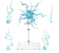 IFANLANDOR Supporto per Action Figure e Bambole, Montaggio Facile, Blu | Espositore in Plastica, Leggero e Portatile, per Organizzare e Mostrare Modelli, Uso Domestico