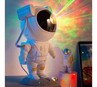 iFCOW Astronaut Star Proiettore Luce Nebulosa Galaxy Light Proiettore con 360° Rotazione Testa Regolabile Telecomando Luce Notte Stellata Proiettore per Bambini Adulti