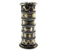 iFCOW Dice Spinner Set di Dadi in Metallo 7 in 1 per Roulette D&D D4 D6 D8 D10 D12 D20 D% per i Giochi da Tavolo TRPG Rpg Giochi di Ruolo Dadi