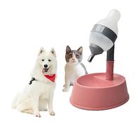 iFCOW Dispenser di Acqua in Piedi per Animali Domestici, Ciotola per Cani e Gatti Regolabile in Altezza con palo Staccabile Che alimenta automaticamente l'acqua