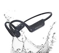 IFECCO Cuffie Conduzione Ossea Nuoto,IP68 Impermeabili Auricolari Subacquee per