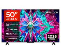 iFFALCON 50U65A 50” 4K HDR, Direct LED, Google TV, HDR10, Dolby Audio, Game Master, VRR, Motion clarity, Google Assistant & Alexa, AirPlay 2, Smart Remote