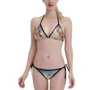 IFHSIGoe Peregrine Falcon Falco - Bikini da donna, due pezzi, alla moda