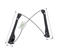IFHSKFH Alzacristalli Elettrico Per Skoda Per FABIA Per MK3 Leva Di Ricambio Per Alzacristalli Elettrici Anteriori Senza Motore Pulsante Alzacristalli(1PCRight)