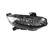 IFHSKFH Blocchi fari anteriori auto Per CIVIC 10th 2016 2017 2018 2019 2020 Paraurti Anteriore Auto Faro Copertura Faro Automatico Guscio Aggiornamento Faro Fari anteriori(High Right)