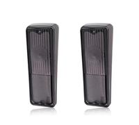 IFHSKFH Indicatori Direzione Laterali 2 Pezzi Alloggiamento Indicatori Direzione Posteriori Paraurti Senza Lampadina Per Chevy C10 C20 K10 K20 Per Suburban 1967 1968 1969 1970 1971 1972(Smoked)