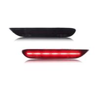 IFHSKFH Indicatori Direzione Laterali 2 Pezzi Paraurti Posteriore Luce Freno Luci Coda Riflettore Indicatori Direzione LED Per Mitsubishi Per Outlander Per Sport 2020-2025(Smoked)