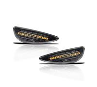 IFHSKFH Indicatori Direzione Laterali Luci Ingombro Laterali Anteriori Auto Indicatori Direzione Sequenziali LED 12V Per Hyundai Per Solar Per Verna Per Accent 2011-2016(Clear)
