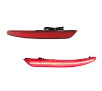 IFHSKFH Indicatori Direzione Laterali Paraurti Posteriore LED Riflettore Luci Stop Fendinebbia Indicatori Direzione Dinamici Per QX60 2016 2017 2018 2019 2020(Rosso)