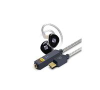 iFi GO Link 2 USB DAC & AIRO Astra Auricolari Bundle - Hi-Res 32bit/384kHz, DSD256, ESS DAC, Amplificatore per cuffie portatile, uscita S-Balanced, driver in titanio, audio senza perdita per telefono