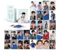 iFii Cha Eun-Woo Lomo Cards, carte fotografiche ChaEunWoo, 6 x 9 cm Premium Laser Cards Just One 10 Minute: carte misteriose ascensore con scatola di cartoline per fan (50 pezzi)