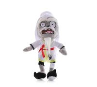 iFii Peluche zombie con personaggi cinesi, 30 cm, simpatico animale farcito zombie PVZ, costume antico cinese, talismano di peluche piante contro zombi, talismano di qigong, bambola morbida per fan
