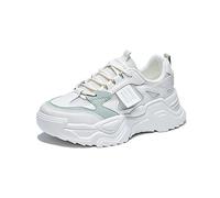 IFIKK 2023 Scarpe da Donna più Nuove della Primavera Scarpe con La Suola Spessa Aumentare Le Scarpe da Ginnastica Casual Scarpe Piatte con La Suola Spessa Sneakers alla Moda (AC12,36)