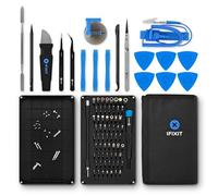 iFixit Pro Tech Toolkit | set di attrezzi con strumenti di apertura & cacciavite di precisione e 64 punte (4 mm) per la riparazione di smartphone