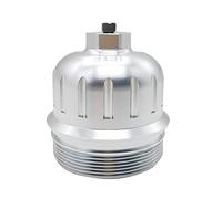 iFJF 134001 Fuel Filter Housing Cap Replacement for 2017-2020 GM Duramax 6.6L L5P Chevy Silverado/GMC Sierra 2500HD 3500HD Billet Aluminum with Drain Plug