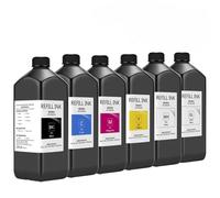 IFNSBUAYW 1000 ml bottiglia inchiostro dtf e vernice compatibili con film DTF AB per stampanti XP600 TX800 1390 L800 L1800 L805 Kit di ricarica 'inchiostro DTF(Magenta 1000ml)