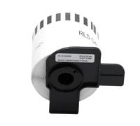 IFNSBUAYW Carta termica DK-44205 62mm x 30.48m Continuo 3 o 6 rotoli di carta bianca compatibile con QL-700 e QL-800 Stampanti DK-4205(6 rolls)