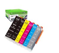 IFNSBUAYW Cartuccia di inchiostro compatibile PGI-570XL CLI-571XL multicolore per TS5050 MG5750 TS5051 MG6851 MG6850(6PCS 2BK C M Y G)