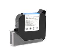 IFNSBUAYW Cartuccia per inchiostro per stampanti portatile JS12 2588 2588+ Inchiostro eco -solvente a secco veloce compatibile per stampanti a getto(25.4mm Black-1pcs)