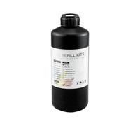 IFNSBUAYW Inchiostro a inchiostro duro da 1000 ml compatibile con XP600 TX800 XP-600 L800 L805 L1800 R290 R300 1390 1400 1410 1430 DX5 DX7 DX10(Hard Ink-WH)