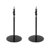 IFOOTAGE Cobra 2 RB-A400 Monopiede Professionale per Fotocamera in Alluminio, Base Ponderata e Altezza Regolabile,Supporto per Pavimento,Supporto Leggero,Diametro Base: 2 Pezzi/40cm