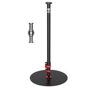 IFOOTAGE Cobra RB-A300 Treppiede professionale in alluminio per fotocamera con monopiede rotondo, base con zavorra e altezza regolabile, treppiede per luce, diametro del supporto: 30 cm circa