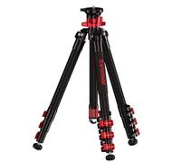 IFOOTAGE Gazelle Tripod TC5 Treppiede Per Fotocamera In Carbonio,Treppiede Per Video Professionale a 4 Sezioni Con Polo Centrale, Testa a Sfera Con Rotazione Di 360°(150cm)