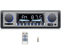 iFreGo autoradio bluetooth,stereo auto bluetooth, autoradio 1 din radio bluetooth auto supporta vivavoce lettore MP3/radio FM, USB per la riproduzione di musica USB/WMA/WAV/TF multimediale telecomando