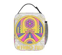 iftoday Jethro Musics Tull - Borsa termica portatile per il pranzo, unisex, a prova di perdite, colore: nero