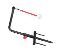 ifundom 1 Pz. Allenatore di Oscillazione Bastoncini per La Pratica del Golf Allenamento del Golf Oscillante Altalena da Golf Impugnature Presa Formazione Formatori Black Ferro da Stiro