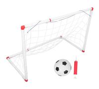ifundom 1 Set Calcio Mini per Rete Portatile per Allenamento Calcio All Sviluppo Abilità e Cooperazione e Facile Montare