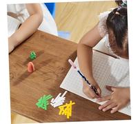 ifundom 1 Set Strumenti Matematici Montessori Per Bambini, Righello Aritmetico Professionale, Per La Scuola E L'istruzione Parentale, Per Migliorare