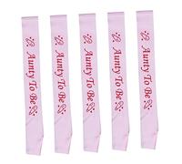ifundom 10 Pezzi Cinghie Per Doccia Per Bambini Cintura Di Galateo Per Il Compleanno Del Bambino Gruppi Di Galateo Di Festa Forniture Di Etichetta Distintivo Di Stoffa Rosa