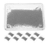 ifundom 10 pezzi di limatura di ferro per la scienza - Scatola da laboratorio per progetti scientifici con polvere di ferro per il campo magnetico - Dimostrazione di fisica per le scuole superiori per