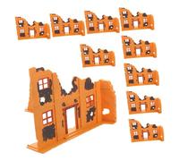 ifundom 10 Pezzi Di Rovine Rotte : 9,5 Cm Scena Realistica Tavolo Di Sabbia Ornamenti Giocattolo Per Bambini Fai Da Te in Miniatura Muri Di Mattoni Paesaggistica