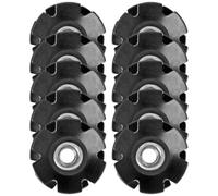 ifundom 10 Pezzi Nucleo Sospeso per Forcella Anteriore Bici in Acciaio e Plastica Nero 28,6mm Espansione ad Alta Resistenza per Forcelle in Fibra di Carbonio, Ricambio