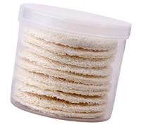 ifundom 10 Pezzi Spugne per Viso in Luffa Morbide Riutilizzabili Panni Struccanti per Pulizia Viso e Rimozione delle Cellule Morte Delicata la Pelle